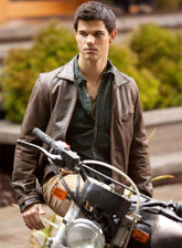 TAYLOR LAUTNER THE TWILIGHT SAGA LEATHER JACKET